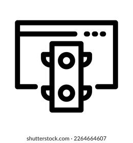 website traffic icon or logo isolated sign symbol vector illustration - high quality black style vector icons
