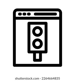 website traffic icon or logo isolated sign symbol vector illustration - high quality black style vector icons
