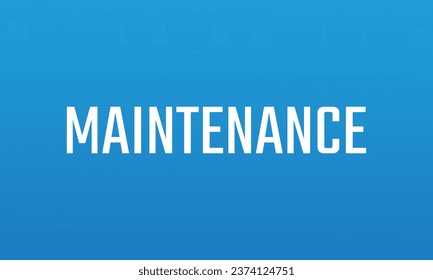 Website under construction page. Web Page Under Construction. Website under maintenance page. Web Page Under maintenance. Flat isometric vector illustration banner design isolated on blue