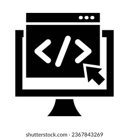 Icono De Glifo Vector Del Sitio Web Para Uso Personal Y Comercial.
