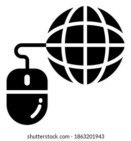 website vector glyph icon, school and education icon