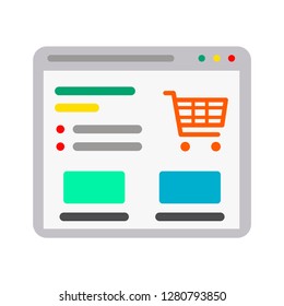 Website vector icon