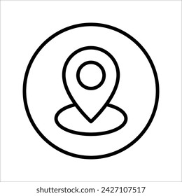 website vector icon. Communication icon symbol, on white background.