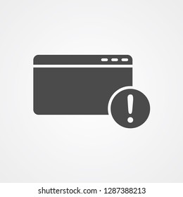 Website vector icon sign symbol