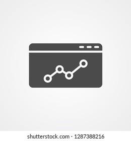 Website vector icon sign symbol