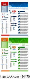 Website vector template