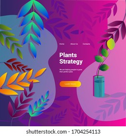 Página web de violeta violeta violeta violeta primera plantilla de página web sobre plantas