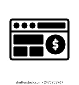 website, web icon or logo illustration style. Icons ecommerce.