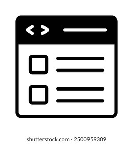 Website, webpage, browser icon design