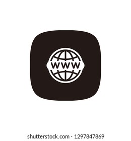 Website, www icon sign symbol