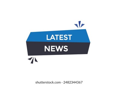 Sitio web, últimas noticias, Botón, aprender, permanecer, sintonizado, nivel, signo, discurso, burbuja de Anuncio, moderno, Hacer clic. 
