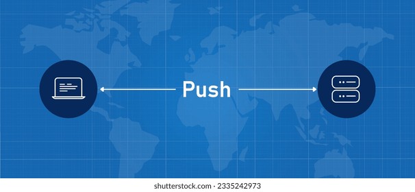 Websocket push data bi-directional for low latency data exchange diagram scheme of client server to server communication