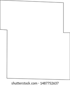 Webster county map in iowa state