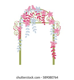 1,415 Wedding Arch Silhouette Images, Stock Photos & Vectors | Shutterstock