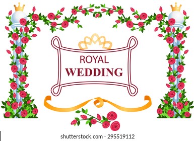 Wedding  arch frame