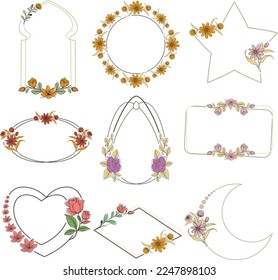 Wedding Arch Frame Flower Collections