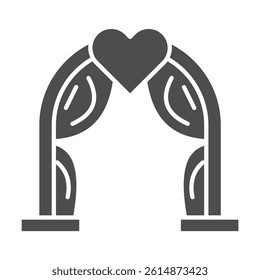 Wedding Arch Icon Set Multiple Style Collection