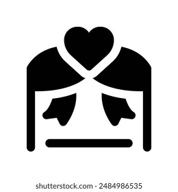 Vector de glifo para su Sitio web, móvil, presentación y diseño de logotipo.