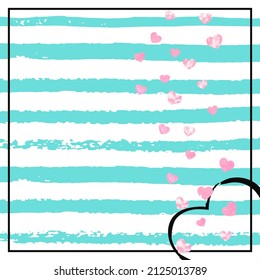 Wedding Backdrop. Mint Scandinavian Illustration. Carnival Offer. Hand Drawn Brochure. Turquoise Glowing Concept. Golden Simple Textile. Rose Romantic Starburst. Stripe Wedding Backdrop