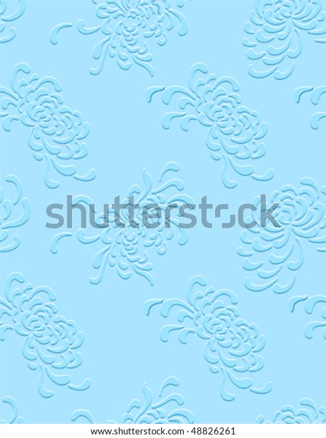 wedding background blue chrysanthemum floral seamless stock wedding background blue