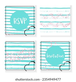 Wedding Banner. New Year Starburst Set. Rose Glowing Brochure. Stripe Simple Flyer. White Offer. Pink Romantic Design. Turquoise Grunge Card. Turquoise Wedding Banner