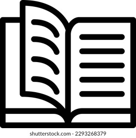 wedding book Vector illustration on a transparent background.Premium quality symbols.Thin line vector icon for concept and graphic design.
