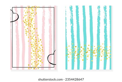 Wedding Border. Turquoise Mothers Particle. Stripe Winter Frame. White Concept. Rose Carnival Stardust. Pink Branding Offer. Explosion Magazine Set. Golden Wedding Border