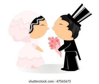 wedding boy and girl