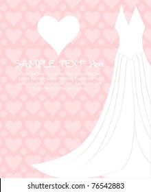 wedding bridal card