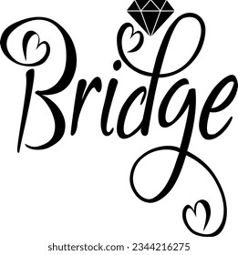 Wedding Bride Digital EPs Vector graphics File