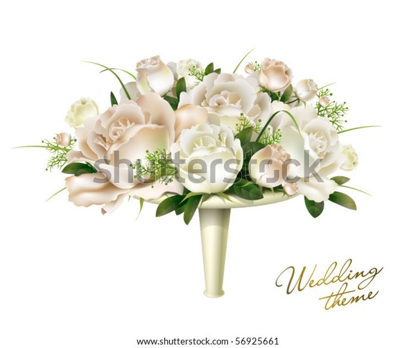 wedding bunch of flowers