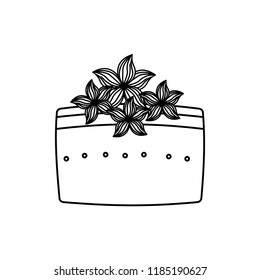 wedding cake floral decoration on stand