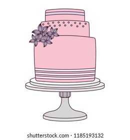 wedding cake icon