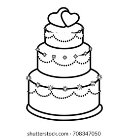 Wedding Cake Icon 