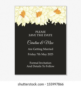 Wedding card. 