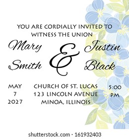 Wedding card