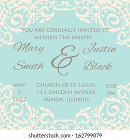 Wedding card