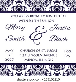 Wedding card