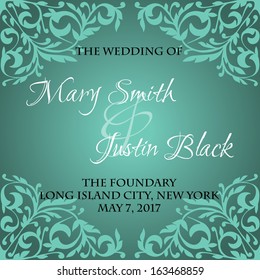 Wedding card