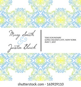 Wedding card