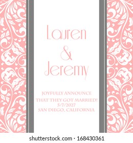 Wedding card