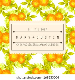 Wedding card