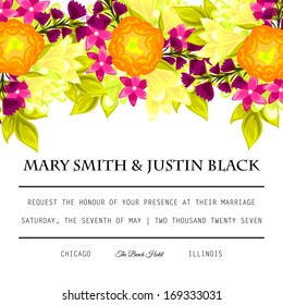 Wedding card