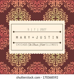 Wedding card