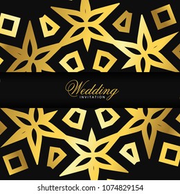 Wedding card with creative design and elegent style