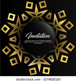 Wedding card with creative design and elegent style