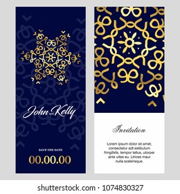 Wedding card with creative design and elegent style
