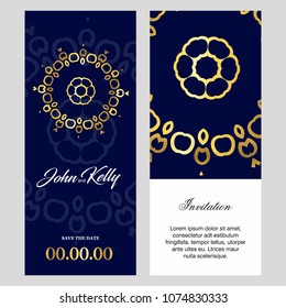 Wedding card with creative design and elegent style