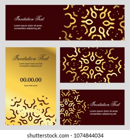 Wedding card with creative design and elegent style