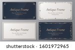 Wedding card design, beautifully decorated card design, antique patterned frame design
